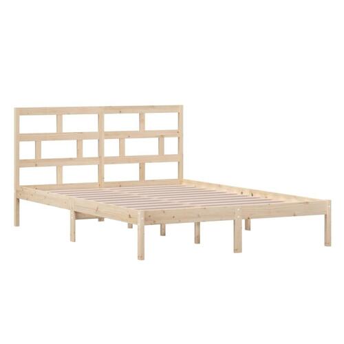 Sengeramme 140x200 cm massivt træ