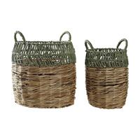 Kurvesæt Rattan (33 x 33 x 40 cm)