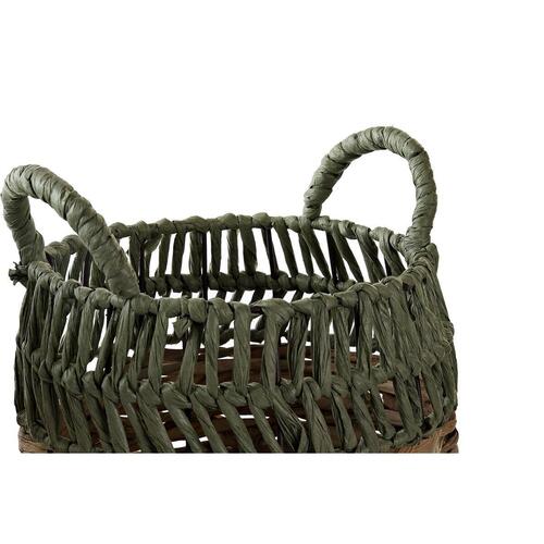 Kurvesæt Rattan (33 x 33 x 40 cm)
