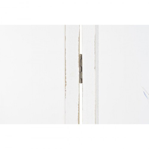 Sammenfoldelig rumdeler - Tropisk, gennemsigtig, træ/MDF, 150 × 2 × 180 cm