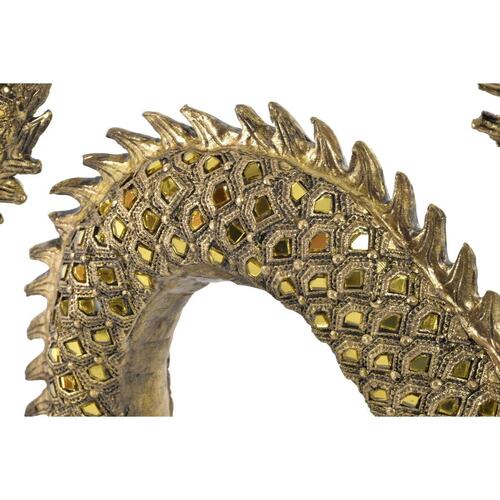 Dekorativ figur Gylden Orientalsk 52 x 14 x 32 cm