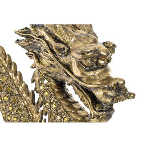 Dekorativ figur Gylden Orientalsk 52 x 14 x 32 cm