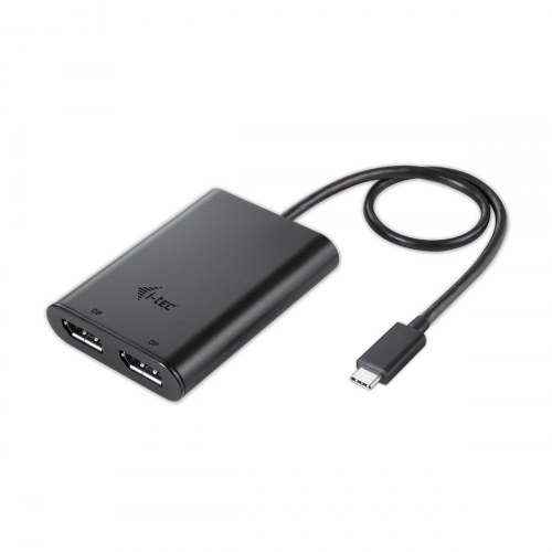 USB-C adapter i-Tec C31DUAL4KDP - Thunderbolt 3, 2x DisplayPort
