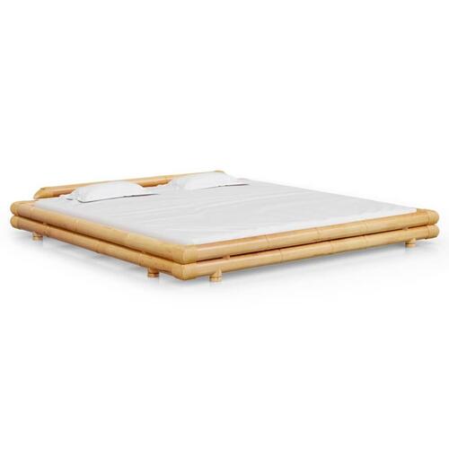 Sengeramme 200x200 cm bambus