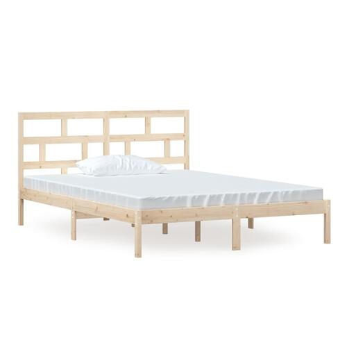 Sengeramme 150x200 cm King Size massivt træ