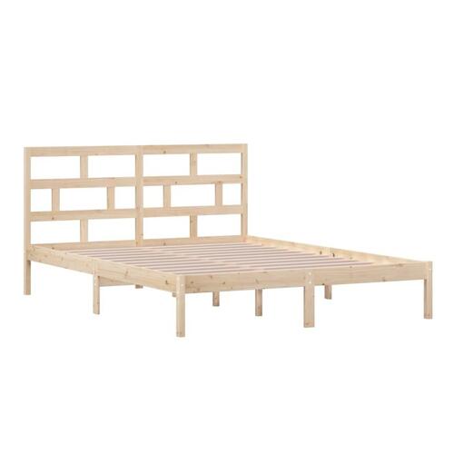 Sengeramme 150x200 cm King Size massivt træ