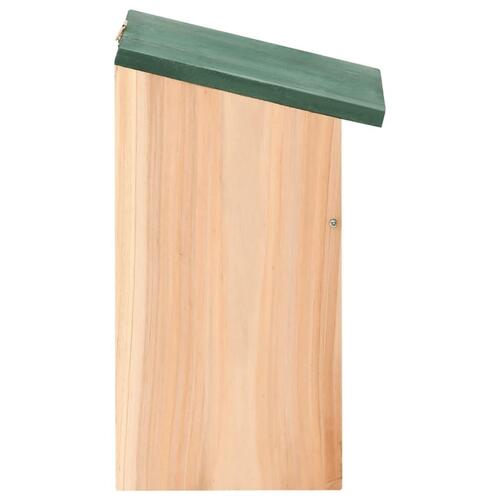 Fuglehuse 10 stk. 12x12x22 cm massivt fyrretræ