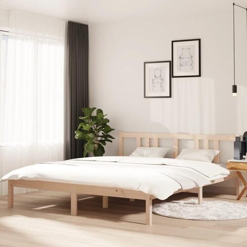 Sengeramme 160x200 cm massivt træ
