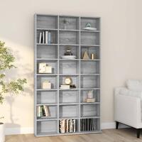 Reol 102x23x177,5 cm konstrueret træ grå sonoma-eg