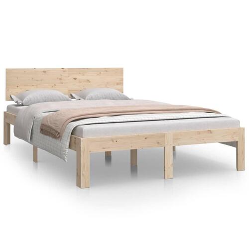 Sengeramme 120x190 cm massivt træ