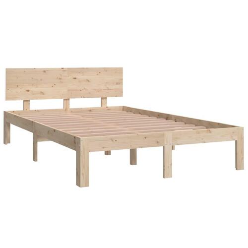 Sengeramme 120x190 cm massivt træ