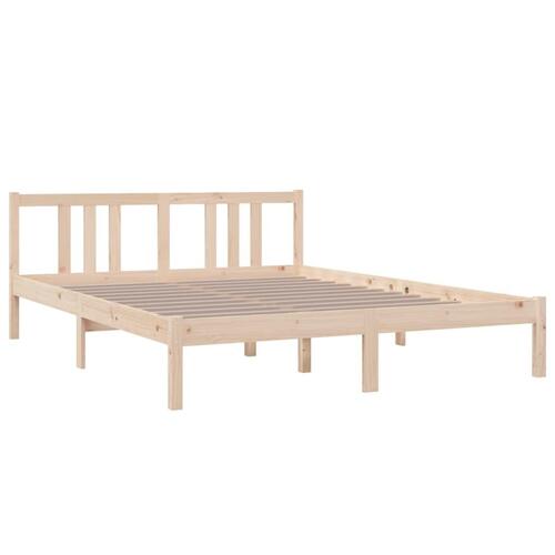 Sengeramme 150x200 cm massivt træ