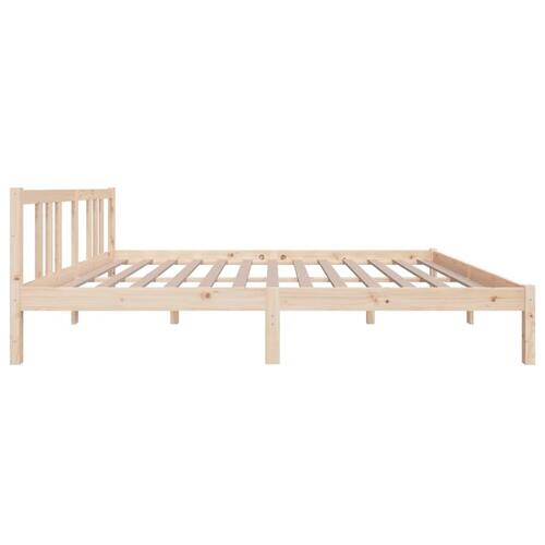 Sengeramme 150x200 cm massivt træ