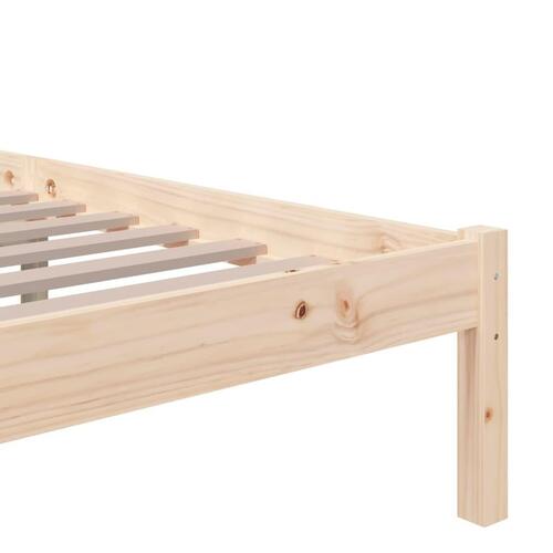 Sengeramme 150x200 cm massivt træ