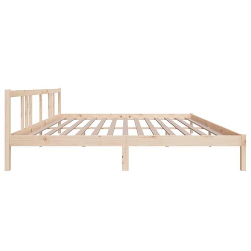 Sengeramme 200x200 cm massivt træ
