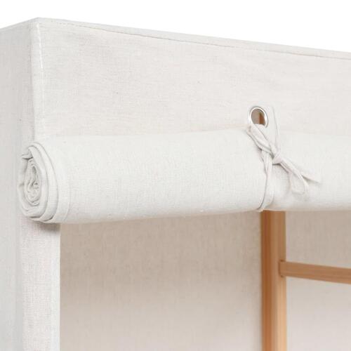 Tøjgarderobe i 3 niveauer 110x40x170 cm