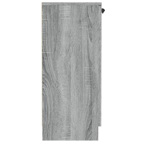 Skænk 60x30x70 cm konstrueret træ grå sonoma-eg