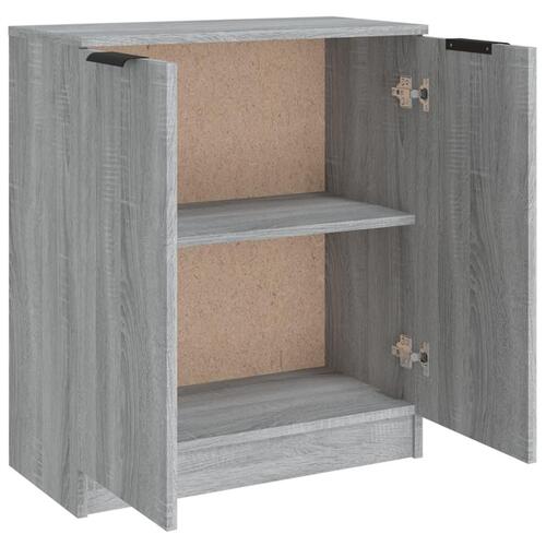 Skænk 60x30x70 cm konstrueret træ grå sonoma-eg
