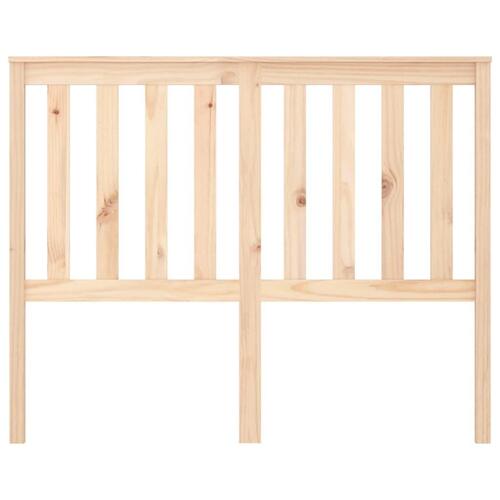 Sengegærde 146x6x101 cm massivt fyrretræ