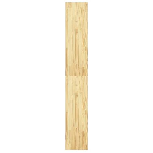 Bogreol/rumdeler 40x30x199 cm massivt fyrretræ