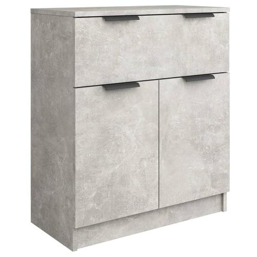 Skænk 60x30x70 cm konstrueret træ betongrå