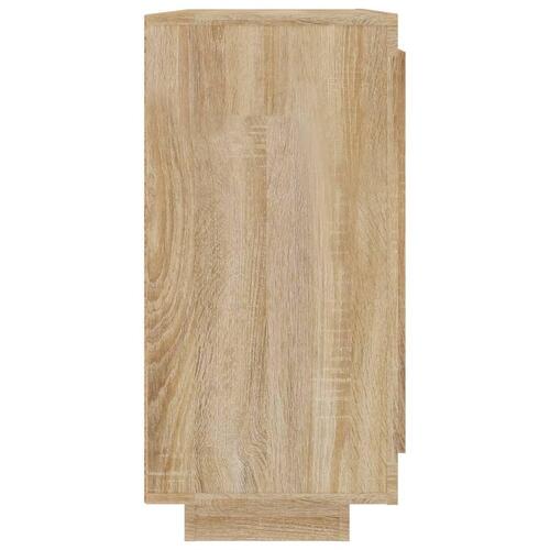 Skænk 92x35x75 cm konstrueret træ sonoma-eg
