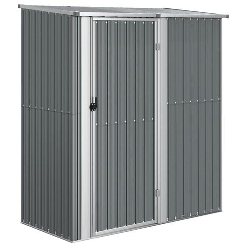 Haveskur 180,5x97x209,5 galvaniseret stål grå
