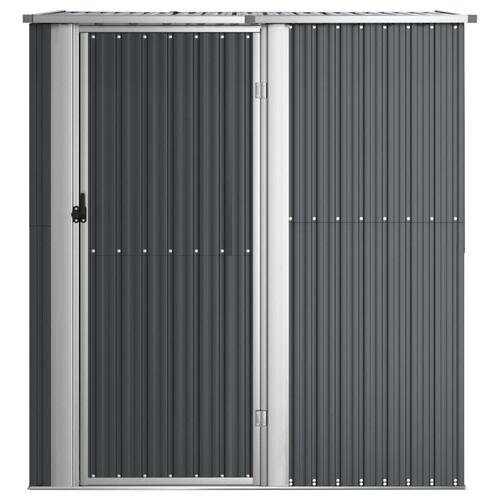 Haveskur 180,5x97x209,5 galvaniseret stål antracitgrå