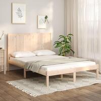 Sengeramme 140x200 cm massivt fyrretræ