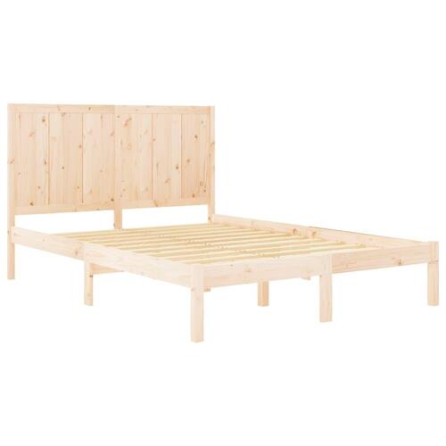 Sengeramme 140x200 cm massivt fyrretræ