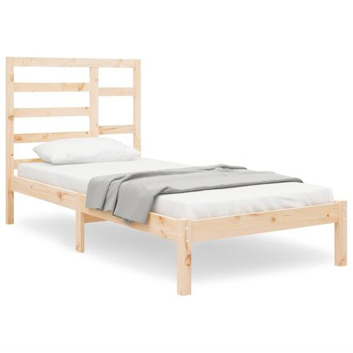 Sengeramme 75x190 cm massivt træ