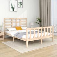 Sengeramme 120x190 cm massivt træ
