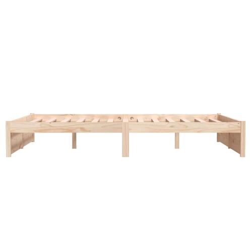 Sengeramme 140x190 cm massivt træ