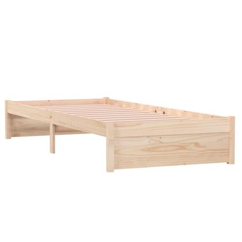 Sengeramme 75x190 cm massivt træ