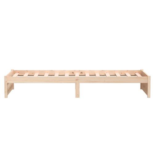 Sengeramme 75x190 cm massivt træ
