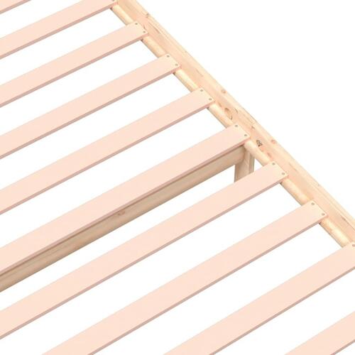 Sengeramme 75x190 cm massivt træ