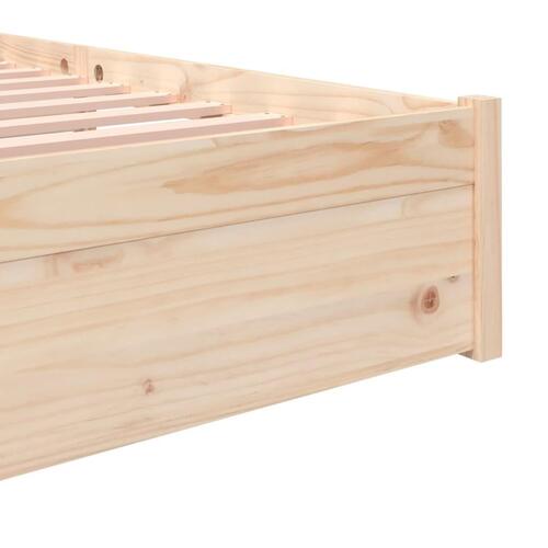 Sengeramme 160x200 cm massivt træ