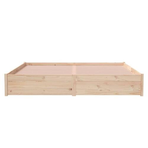 Sengeramme 180x200 cm massivt fyrretræ