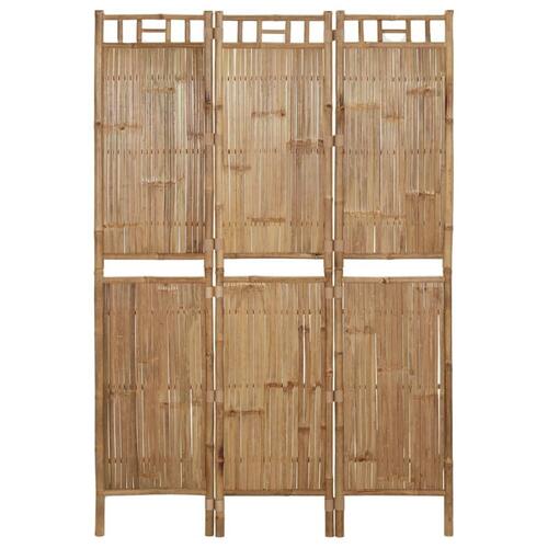 3-panels rumdeler 120x180 cm bambus