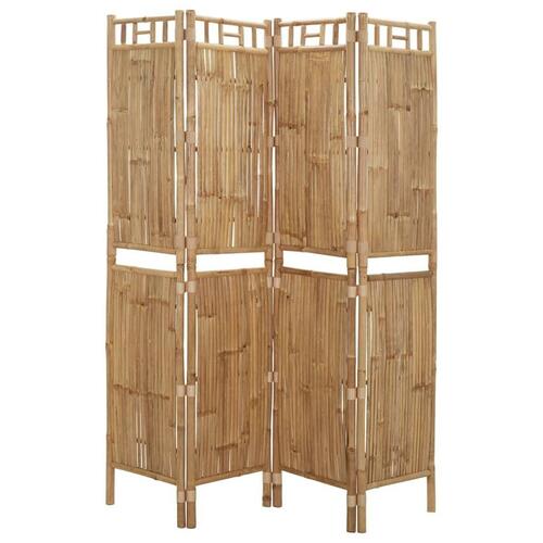 4-panels rumdeler 160x180 cm bambus