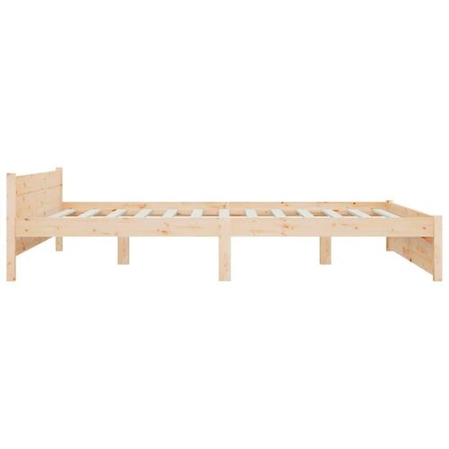 Sengeramme 140x190 cm massivt træ