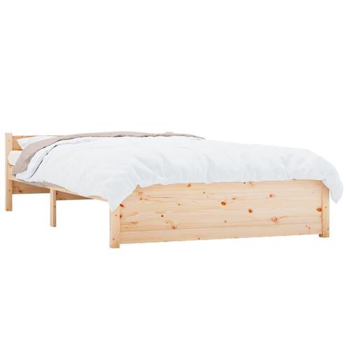 Sengeramme 120x190 cm massivt træ