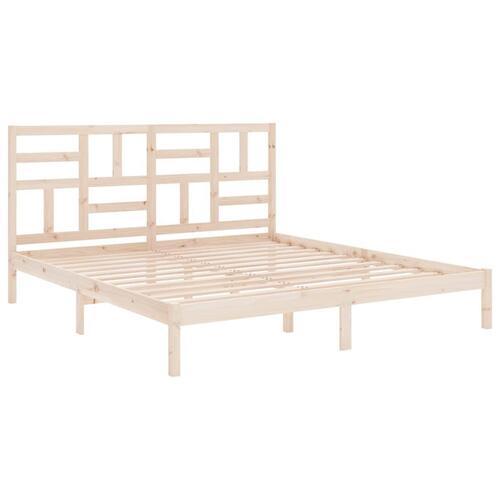 Sengeramme 180x200 cm massivt fyrretræ
