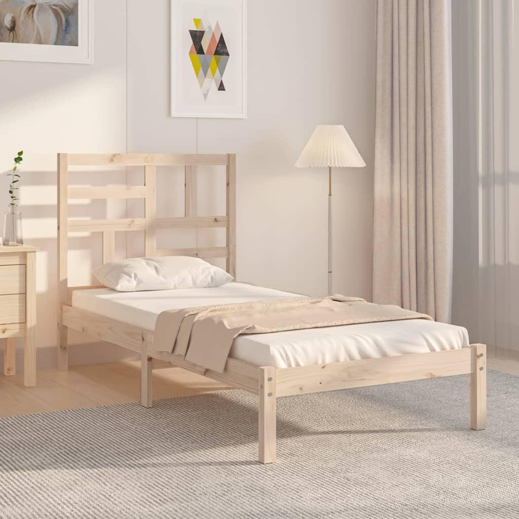 Sengeramme 90x200 cm massivt træ