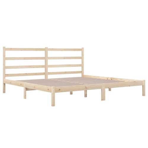 Sengeramme 180x200 cm massivt fyrretræ
