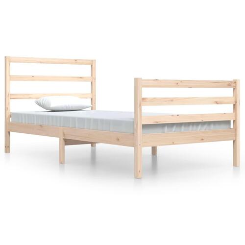 Sengeramme 100x200 cm massivt fyrretræ