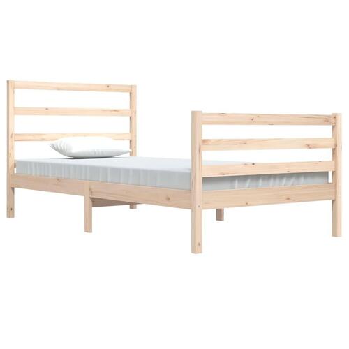 Sengeramme 100x200 cm massivt fyrretræ
