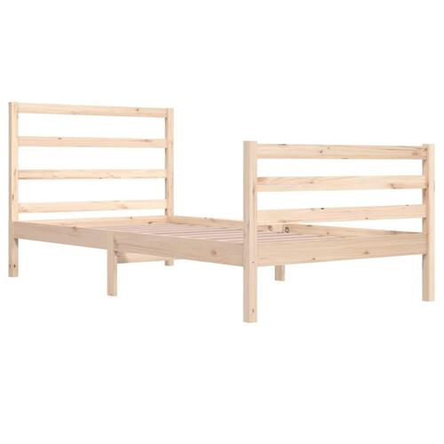 Sengeramme 100x200 cm massivt fyrretræ