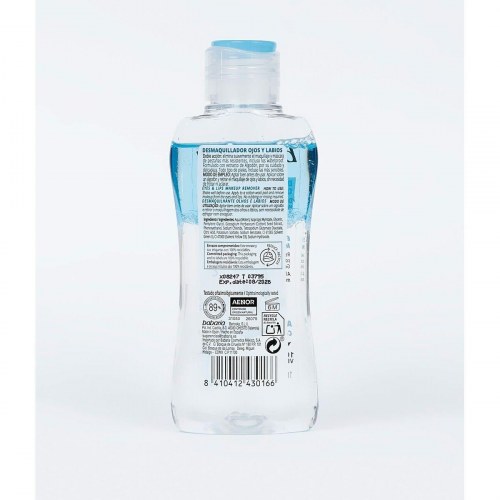 Makeupfjerner til øjne og læber Babaria bifasisk 100 ml