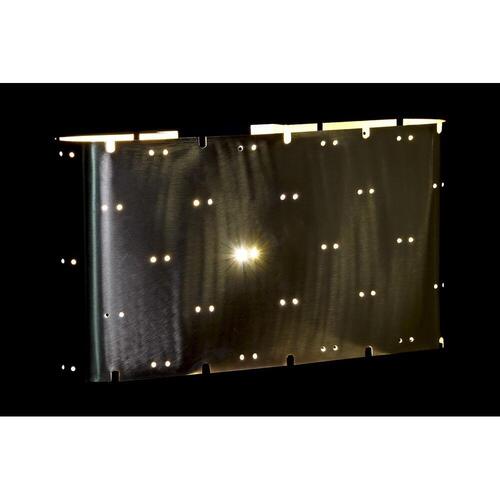 Væglampe Gylden Metal Moderne (39 x 11,5 x 20,5 cm)